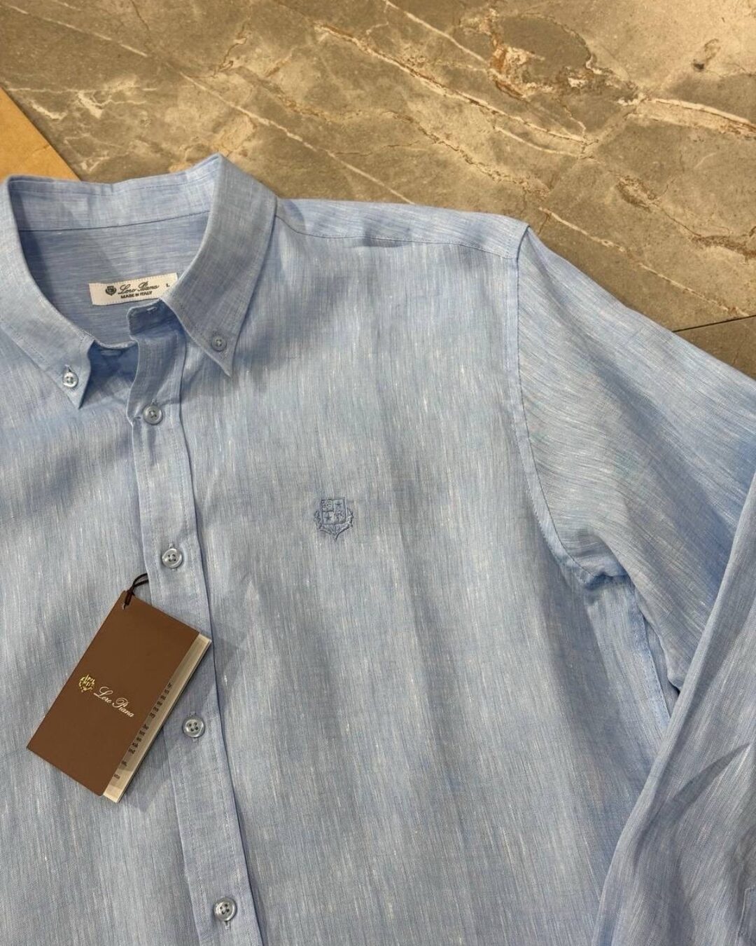 Льняная рубашка Loro Piana