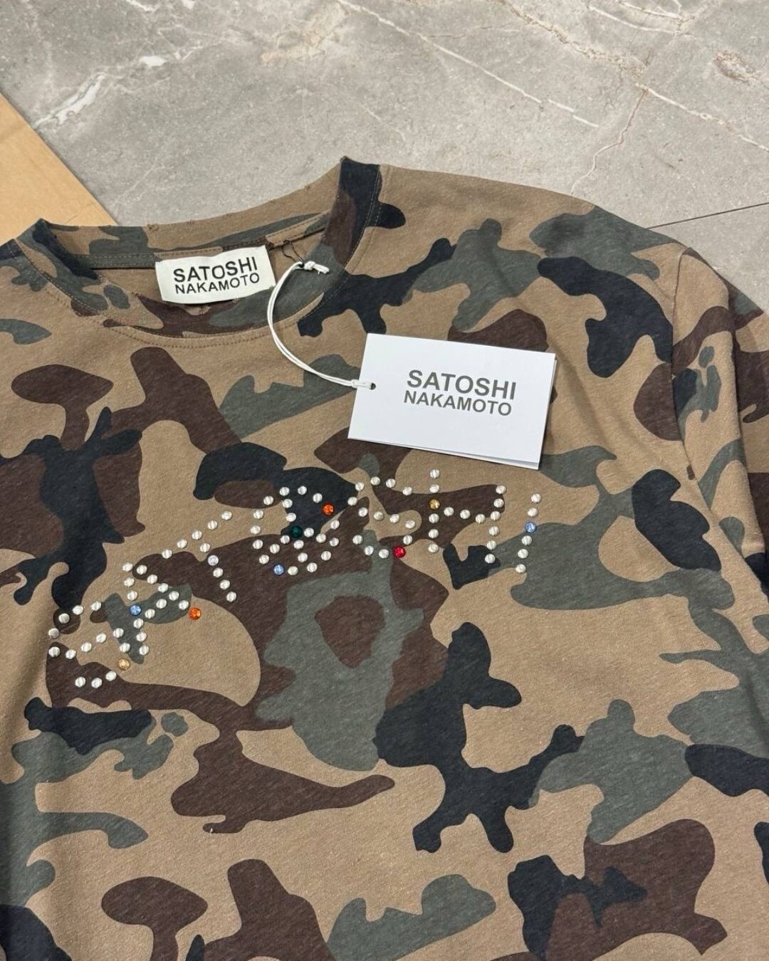 Футболка Satoshi Nakamoto