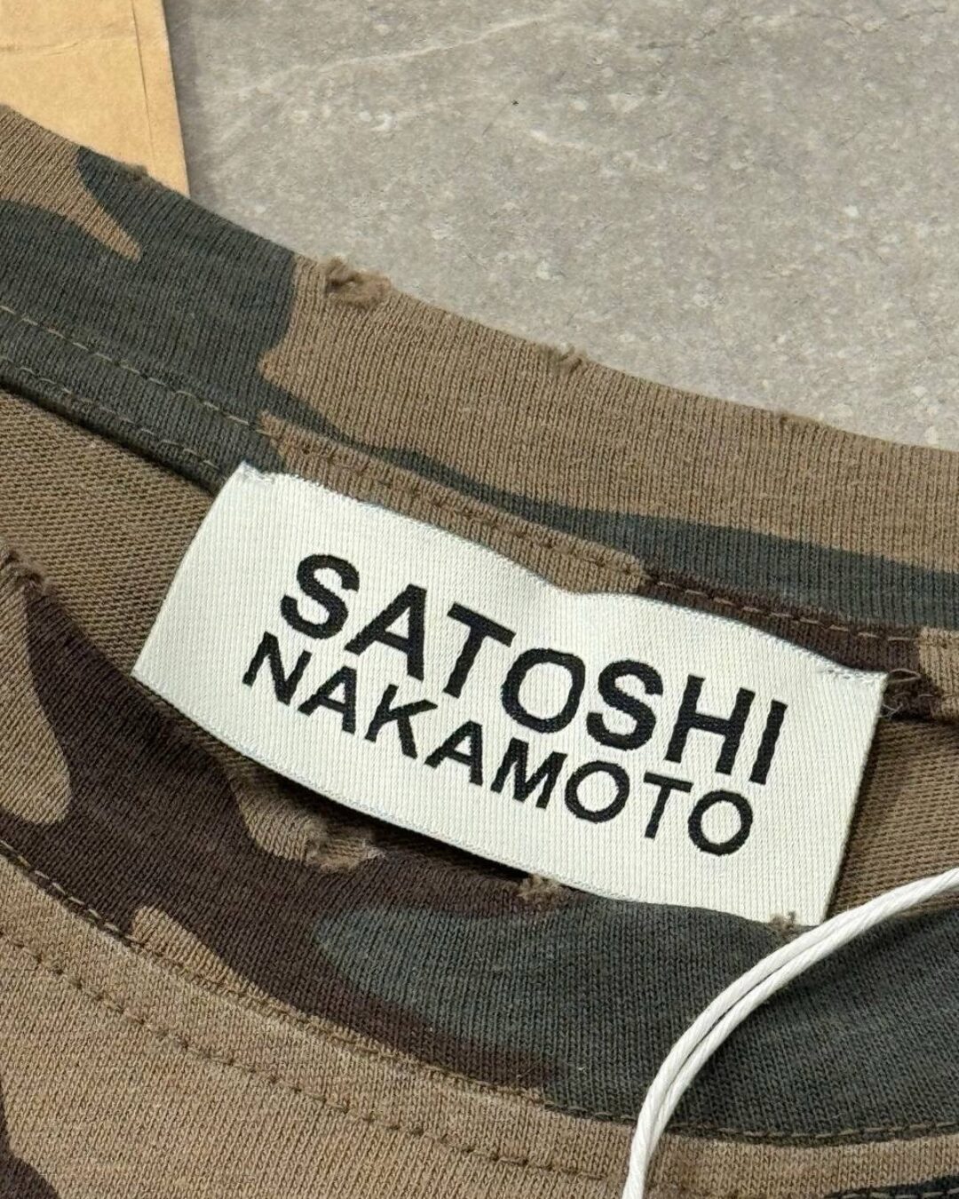 Футболка Satoshi Nakamoto