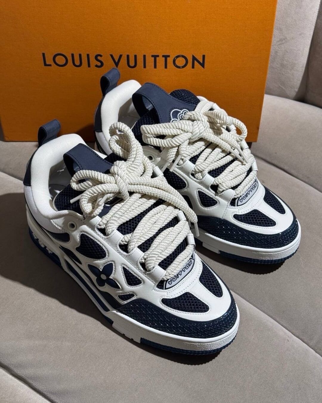 Кроссовки Louis Vuitton Sk8 Blue