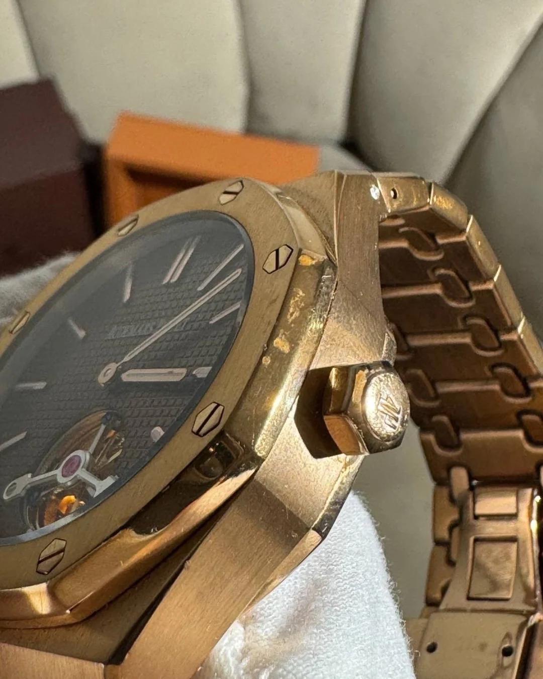 Часы Audemars Piguet Royal Oak Tourbillon Extra-Thin — фото 9