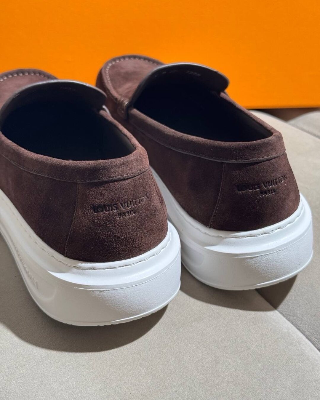 Лоферы Louis Vuitton Brown