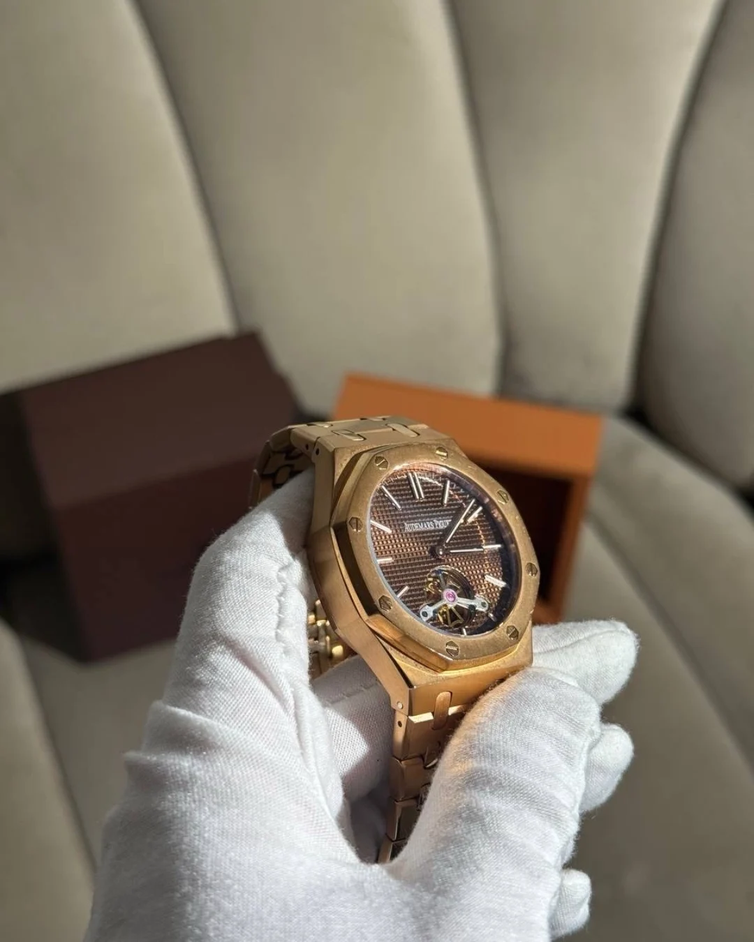 Часы Audemars Piguet Royal Oak Tourbillon Extra-Thin — фото 8