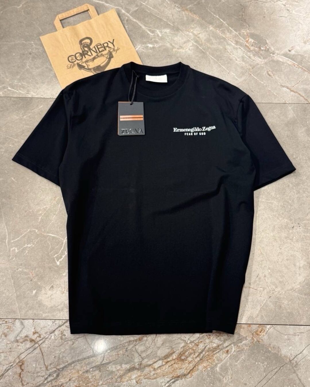 Футболка Zegna x Fear Of God