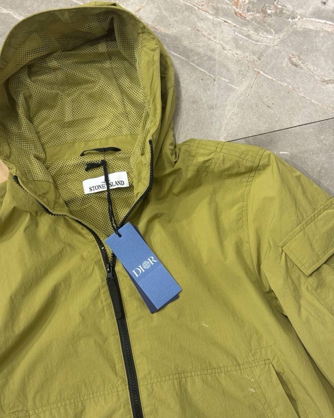 Ветровка Stone Island x Dior