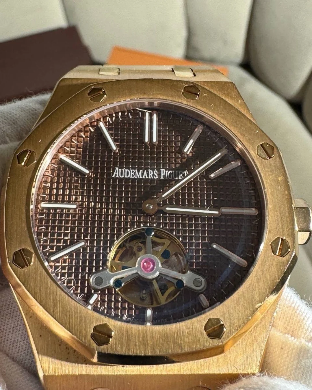 Часы Audemars Piguet Royal Oak Tourbillon Extra-Thin — фото 3