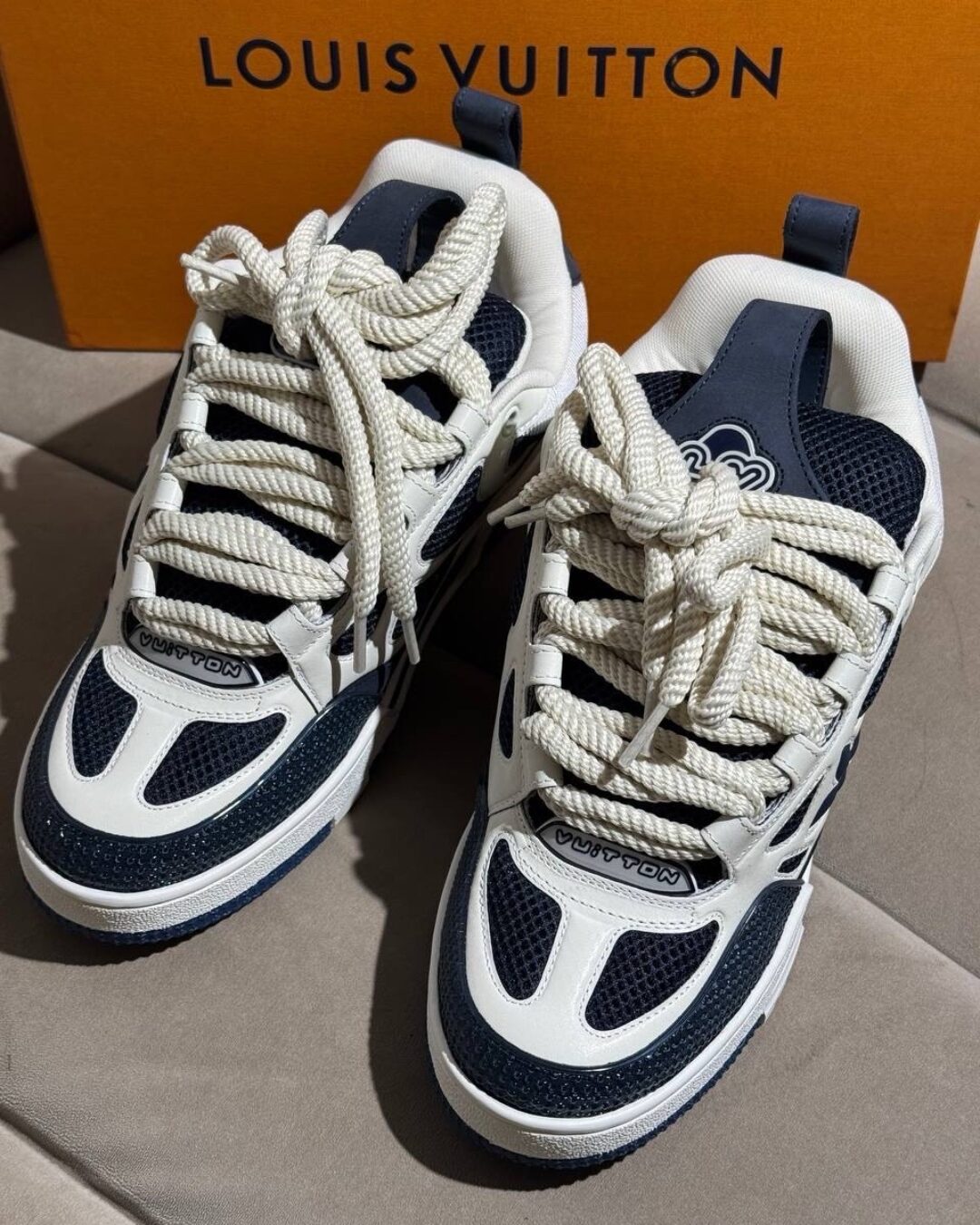 Кроссовки Louis Vuitton Sk8 Blue