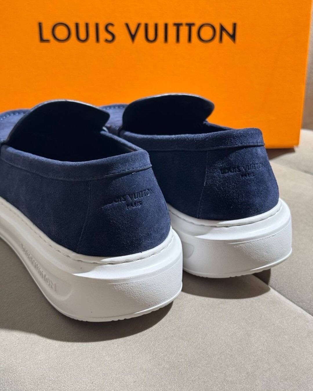 Лоферы Louis Vuitton Blue