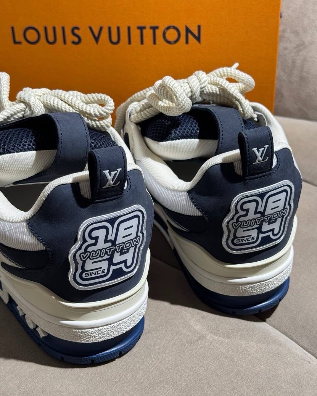 Кроссовки Louis Vuitton Sk8 Blue