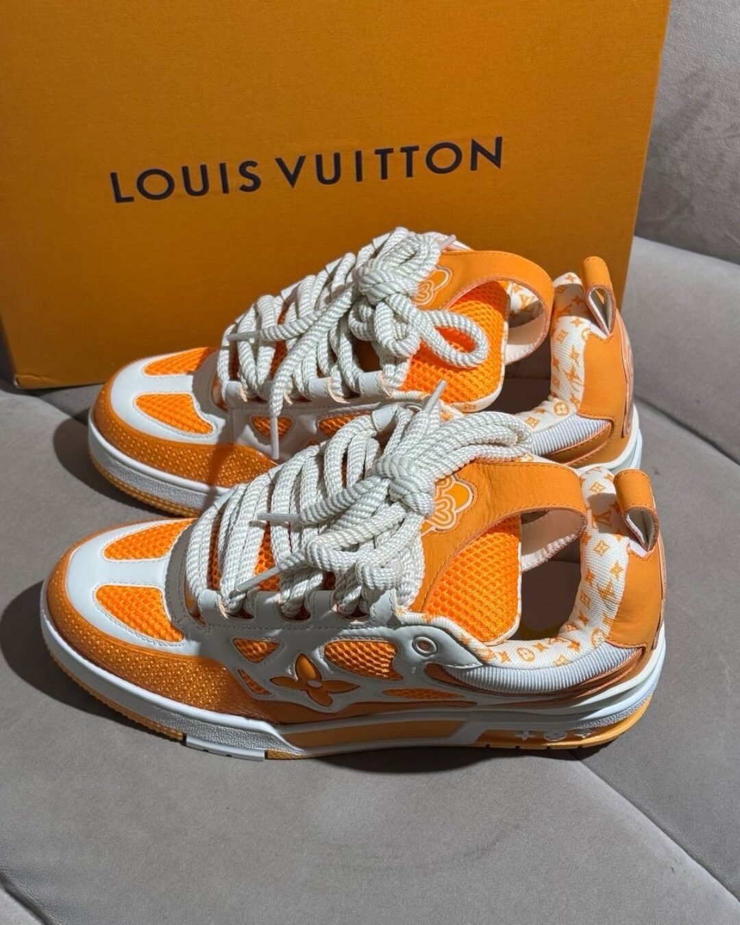 Кроссовки Louis Vuitton Sk8 Blue