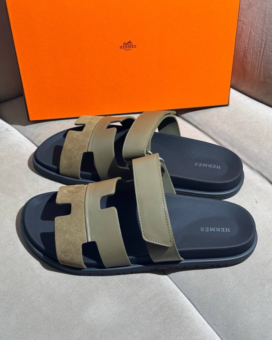 Тапки Hermes