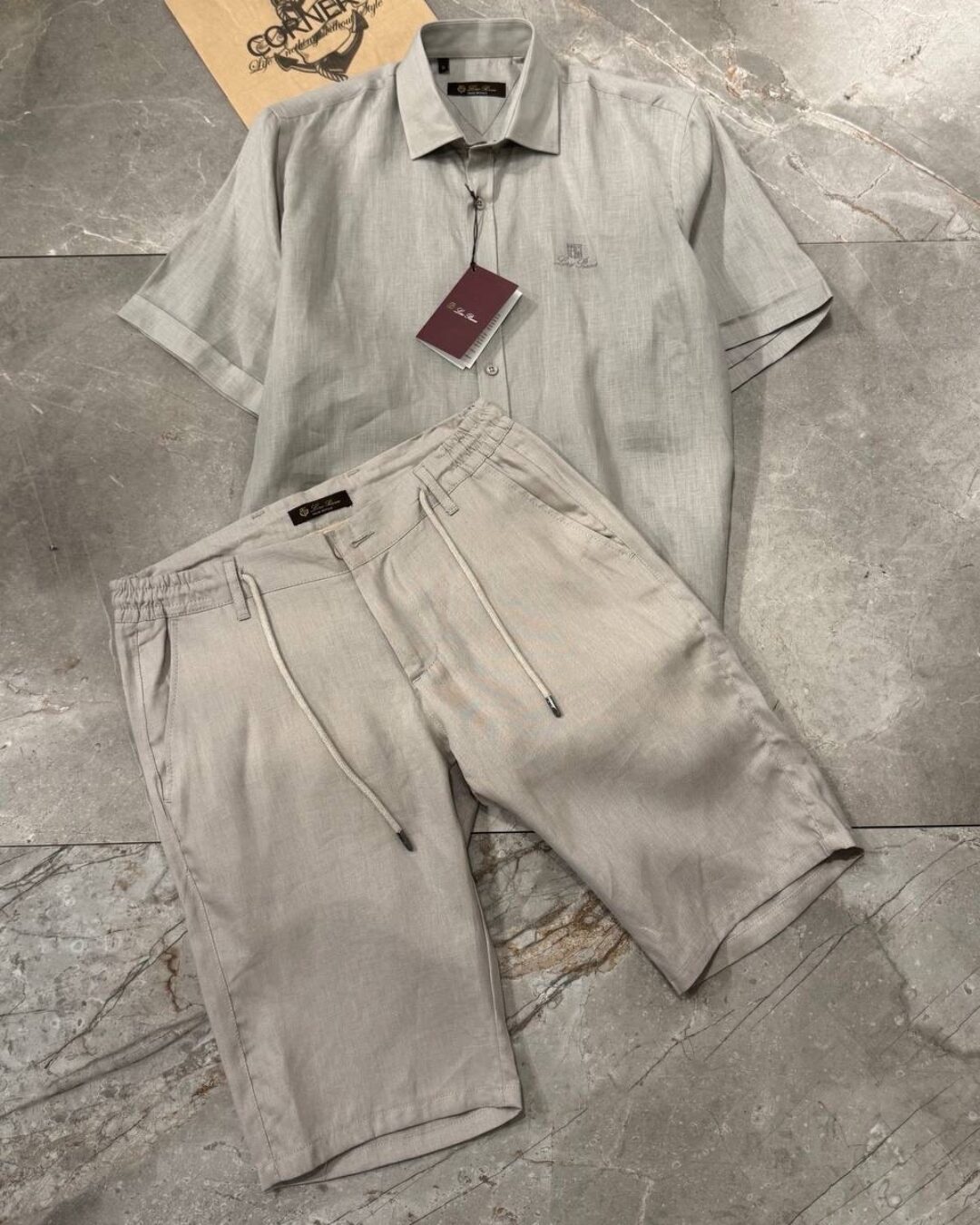 Льняной костюм Loro Piana