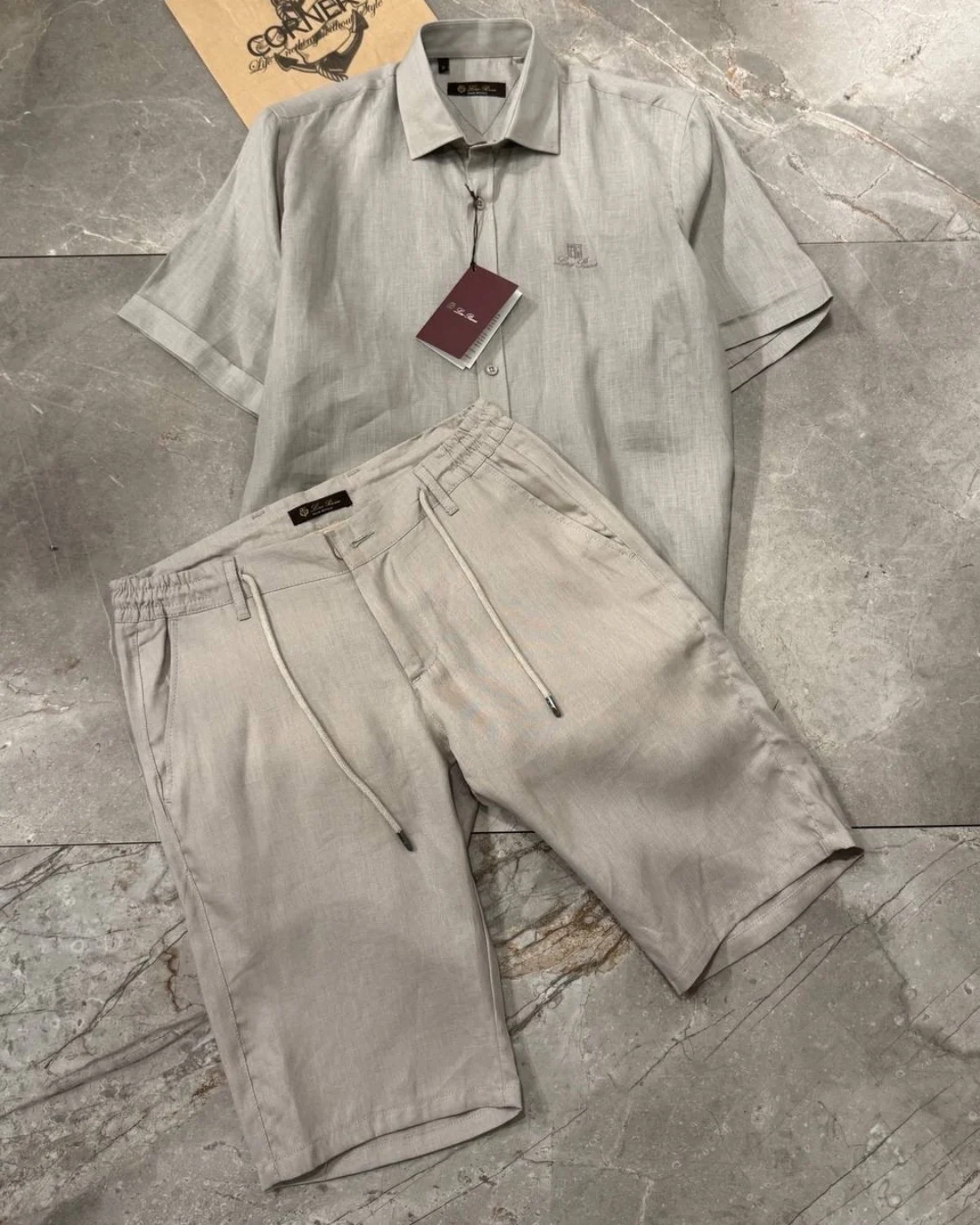 Льняной костюм Loro Piana