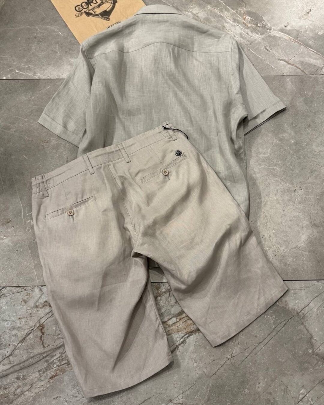 Льняной костюм Loro Piana