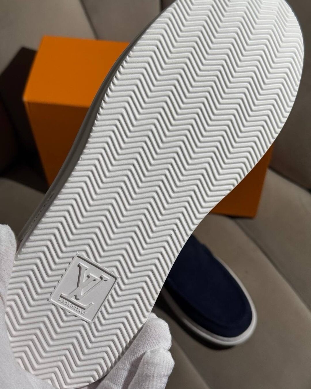 Лоферы Louis Vuitton Blue