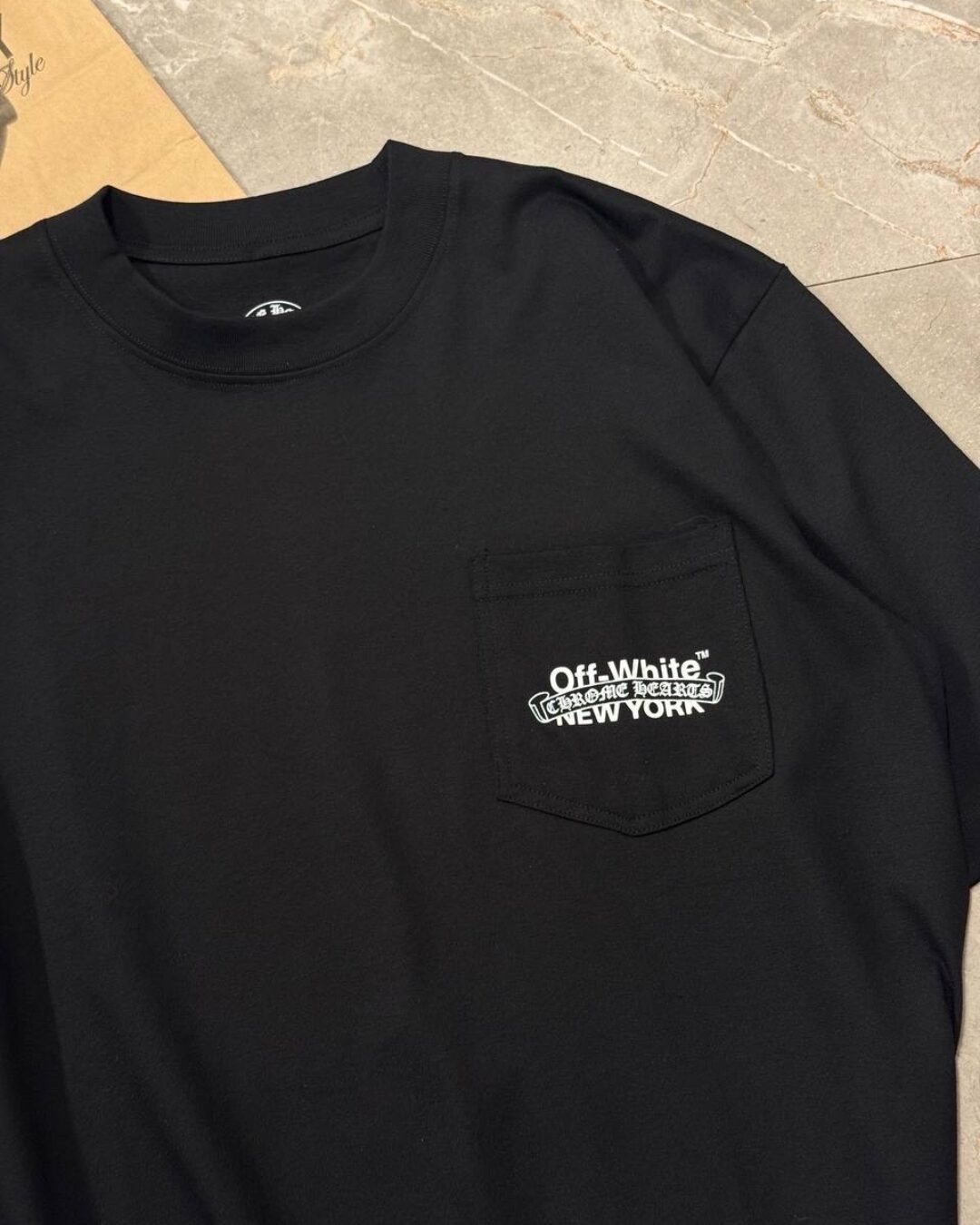 Футболка Off White x Chrome Hearts