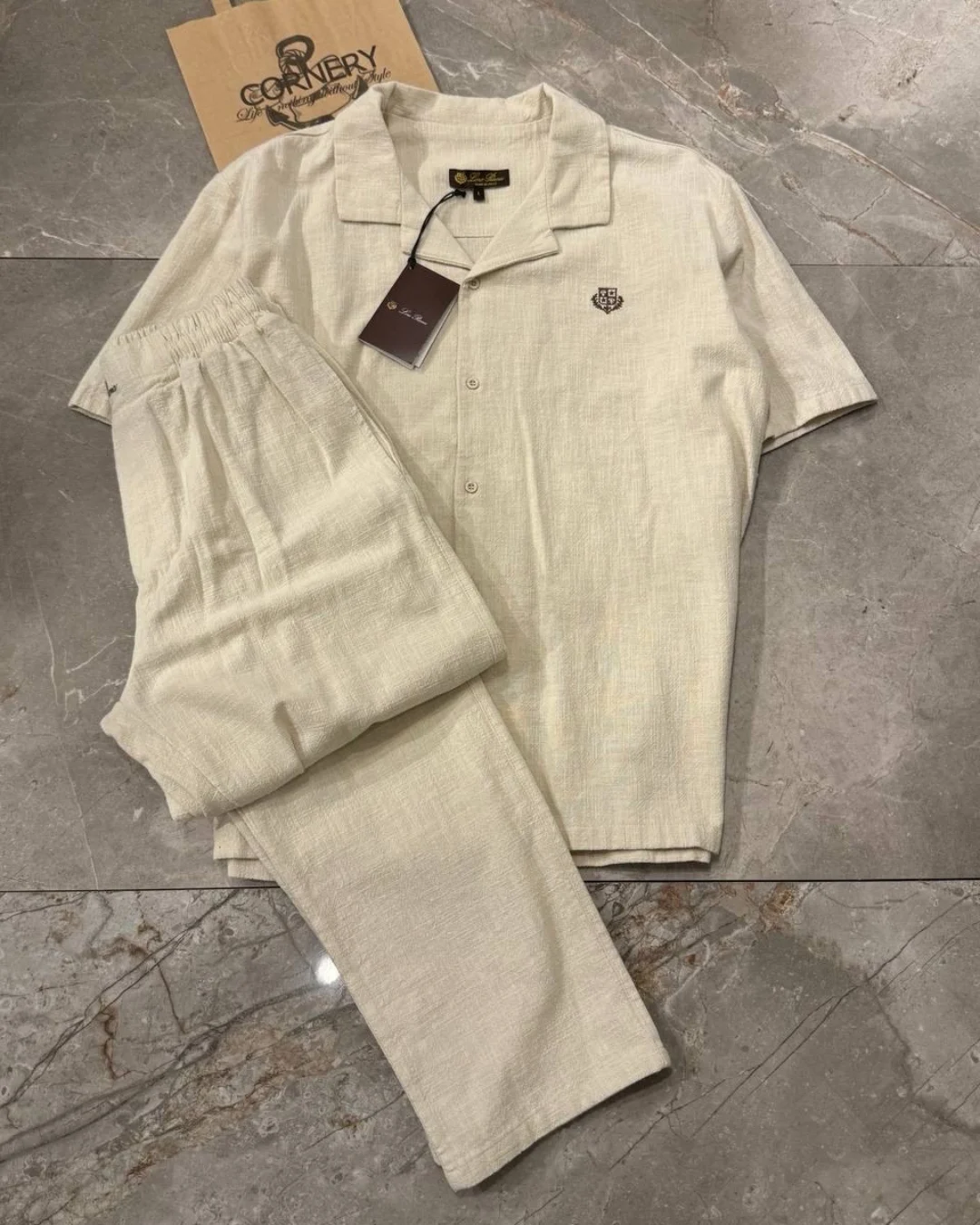 Льняной костюм Loro Piana