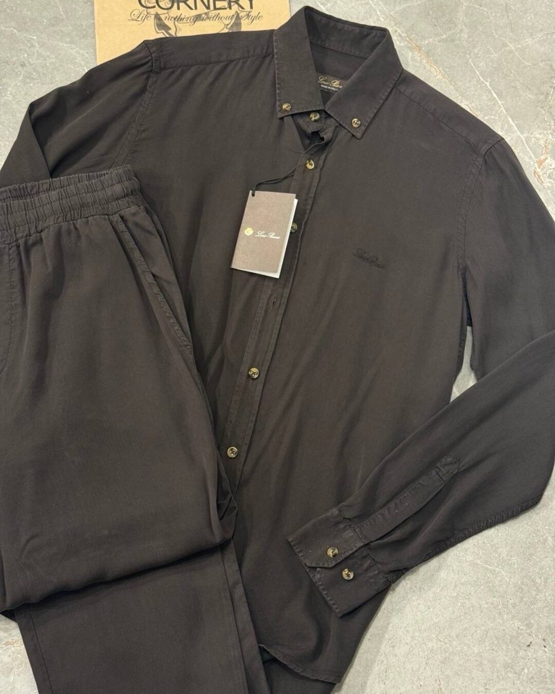 Льняной костюм Loro Piana