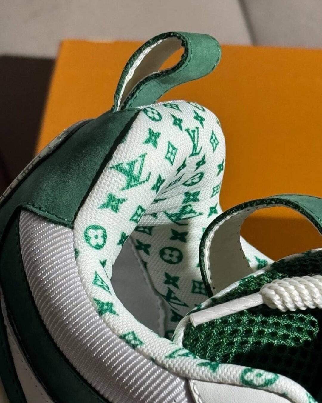 Кроссовки Louis Vuitton Sk8 Green