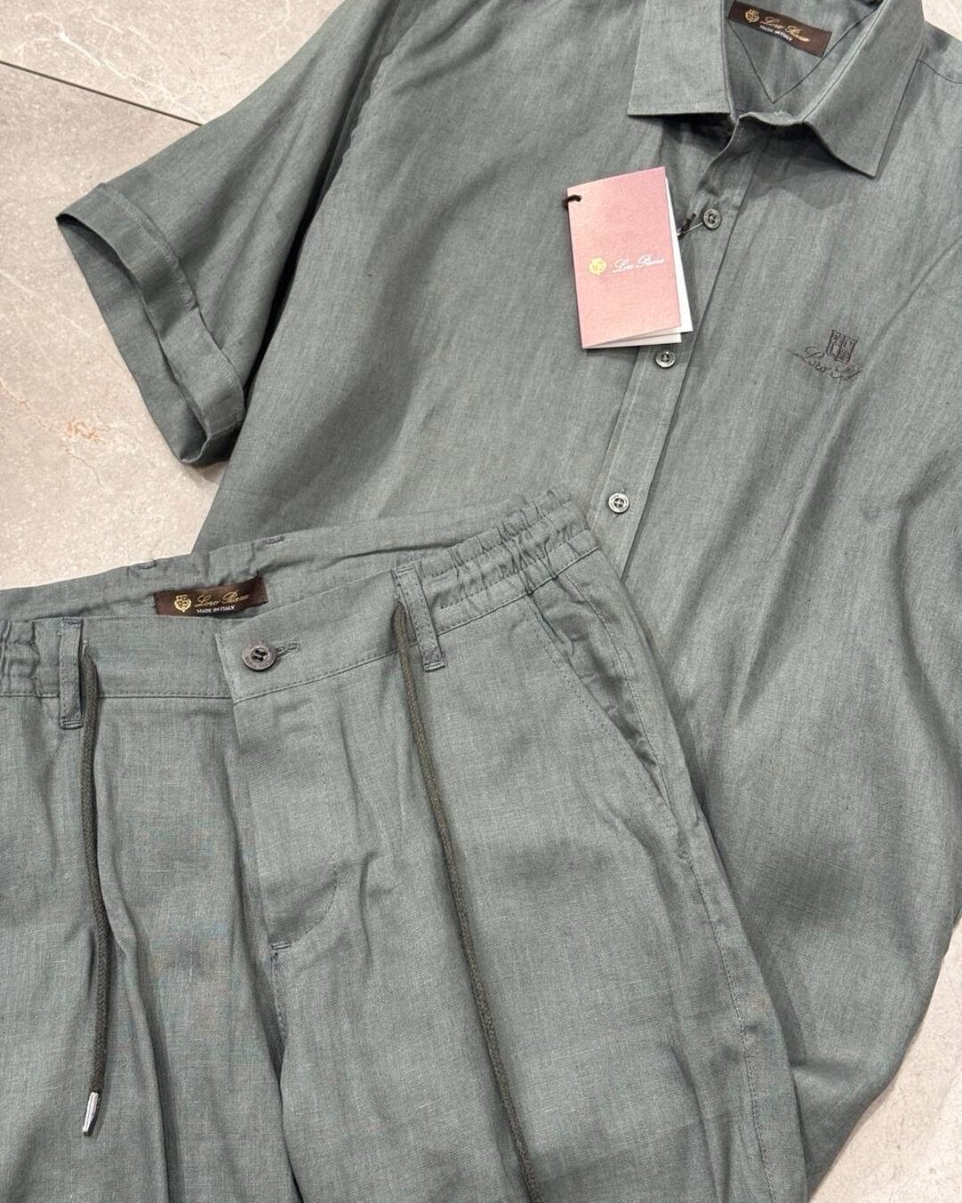 Льняной костюм Loro Piana