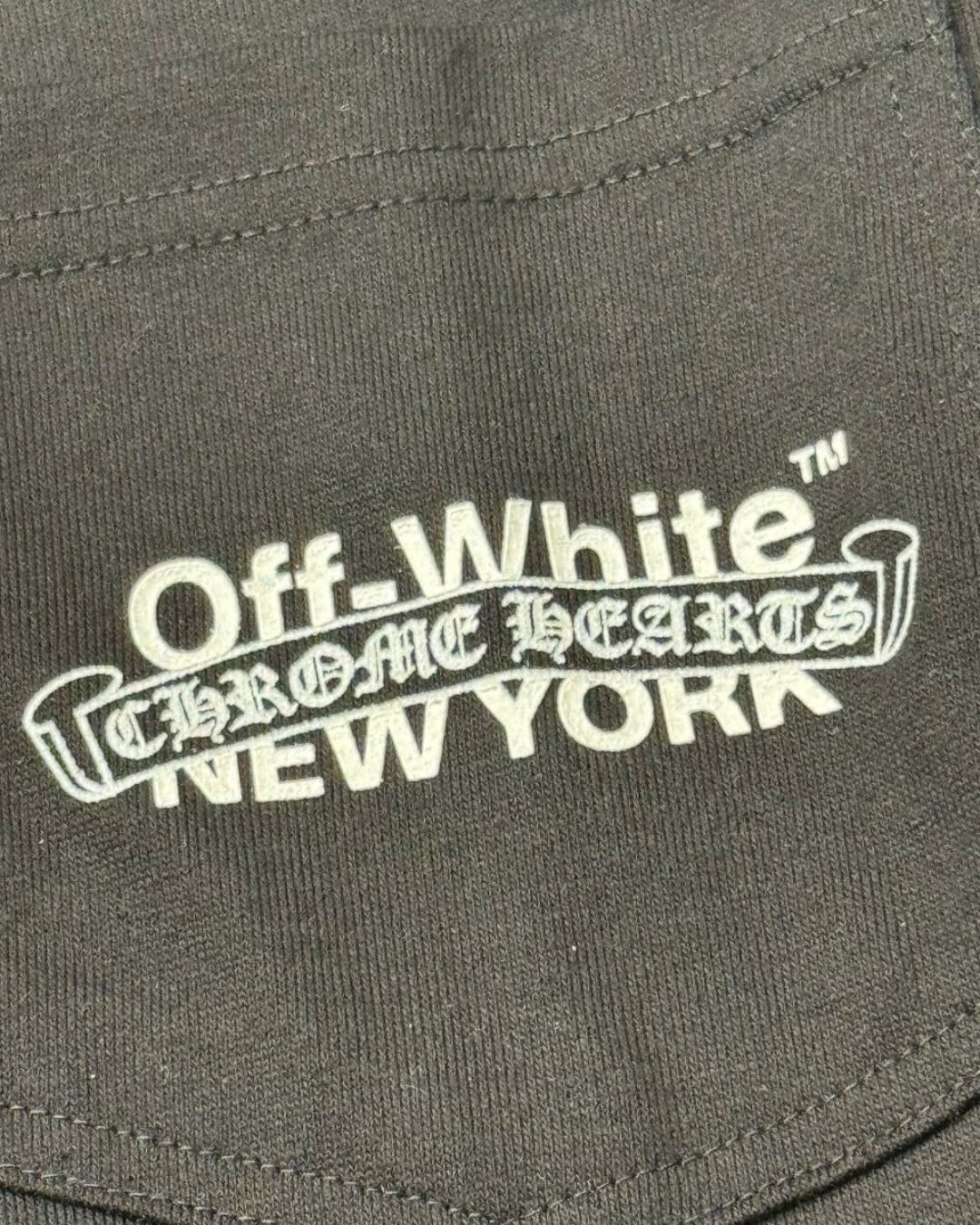 Футболка Off White x Chrome Hearts