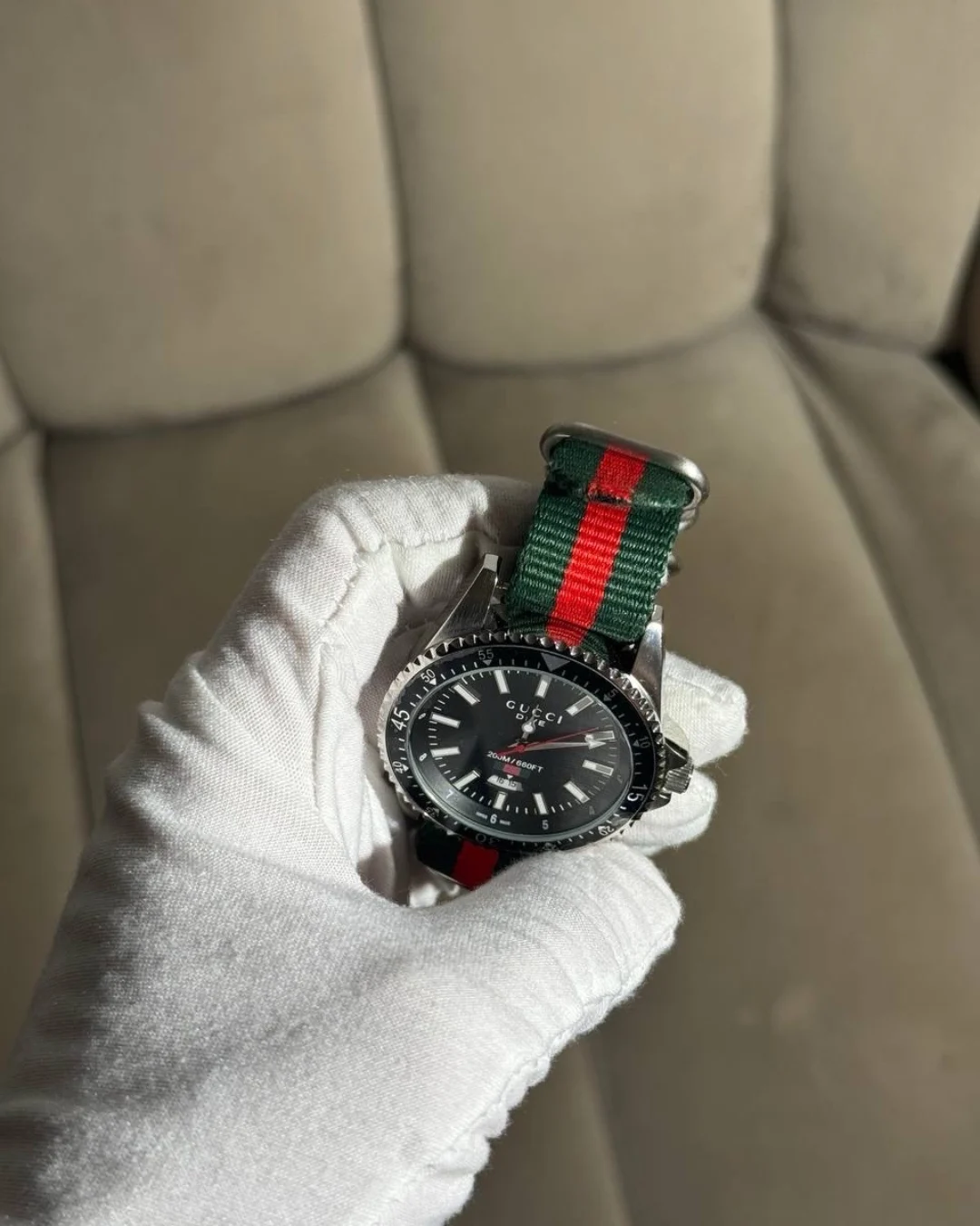 Часы Gucci Dive — фото 8