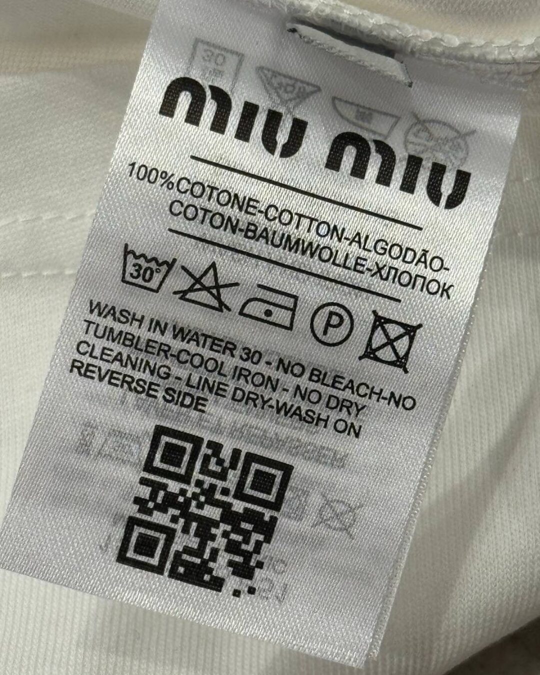 Футболка Miu Miu