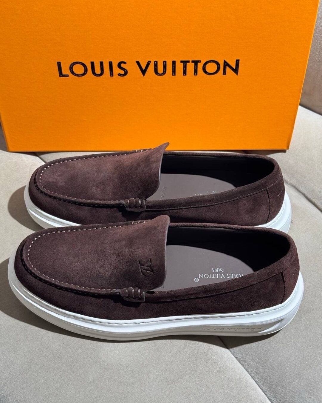 Лоферы Louis Vuitton Brown