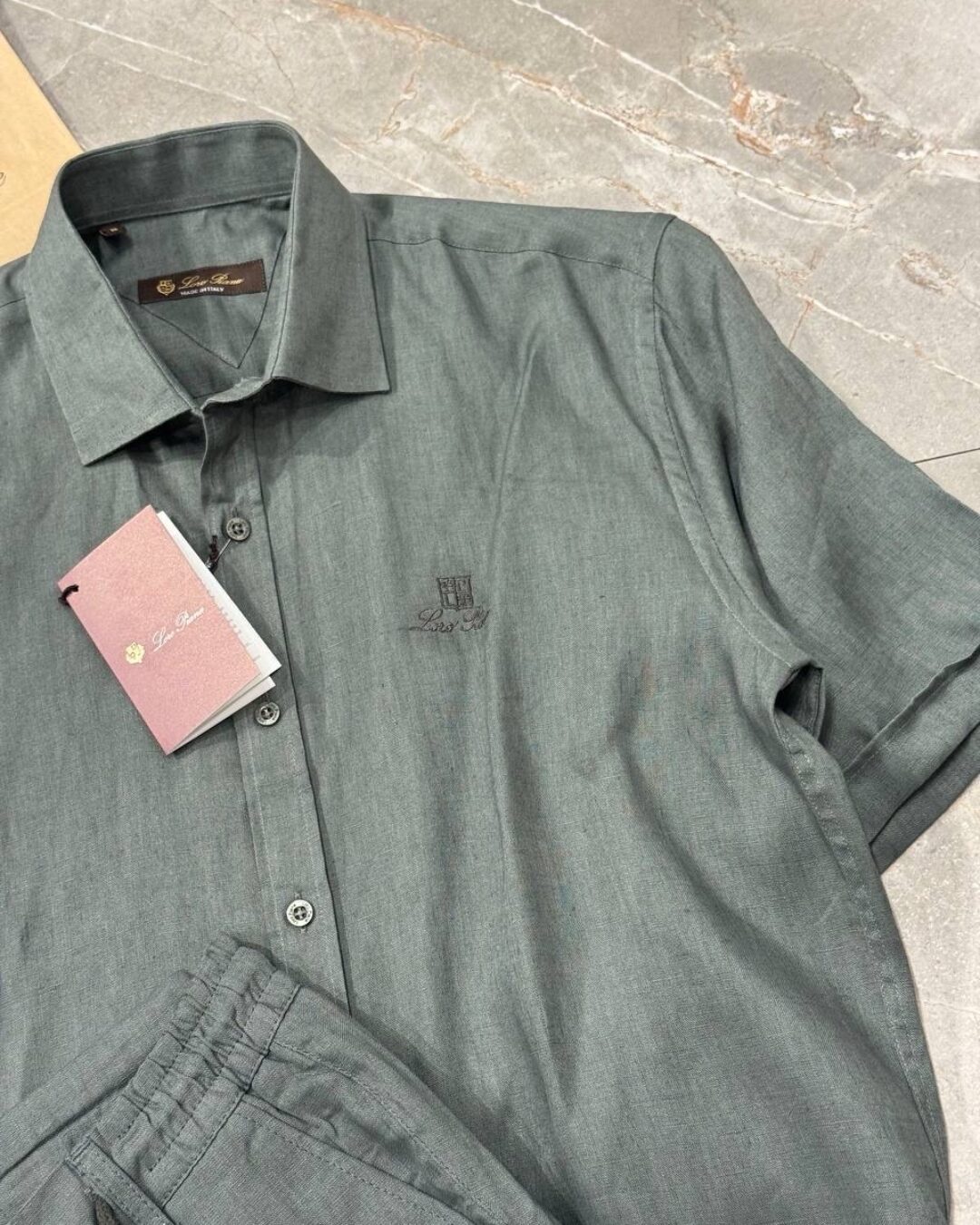 Льняной костюм Loro Piana