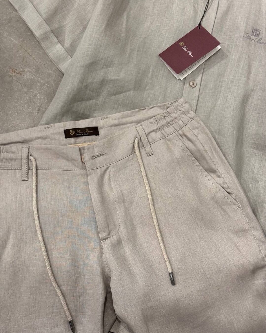 Льняной костюм Loro Piana