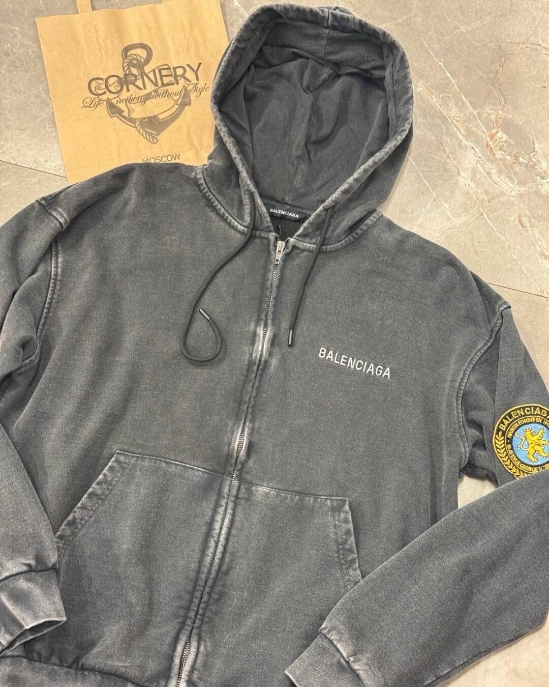 Zip-Худи Balenciaga