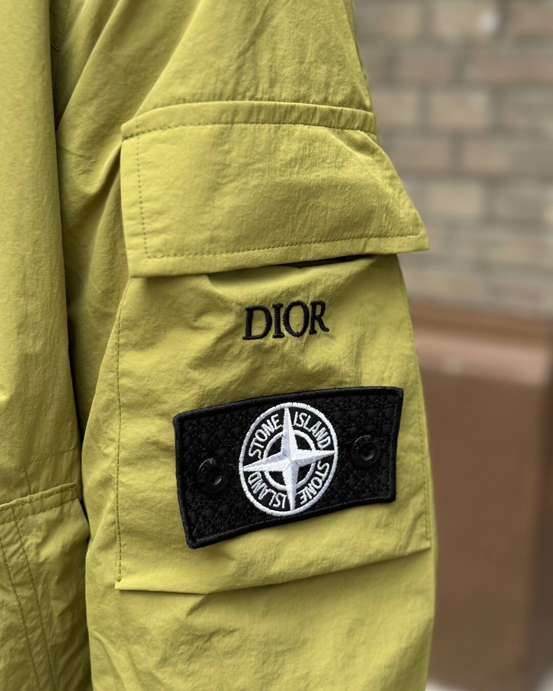Ветровка Stone Island x Dior
