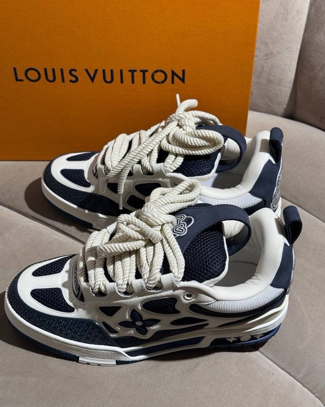 Кроссовки Louis Vuitton Sk8 Blue