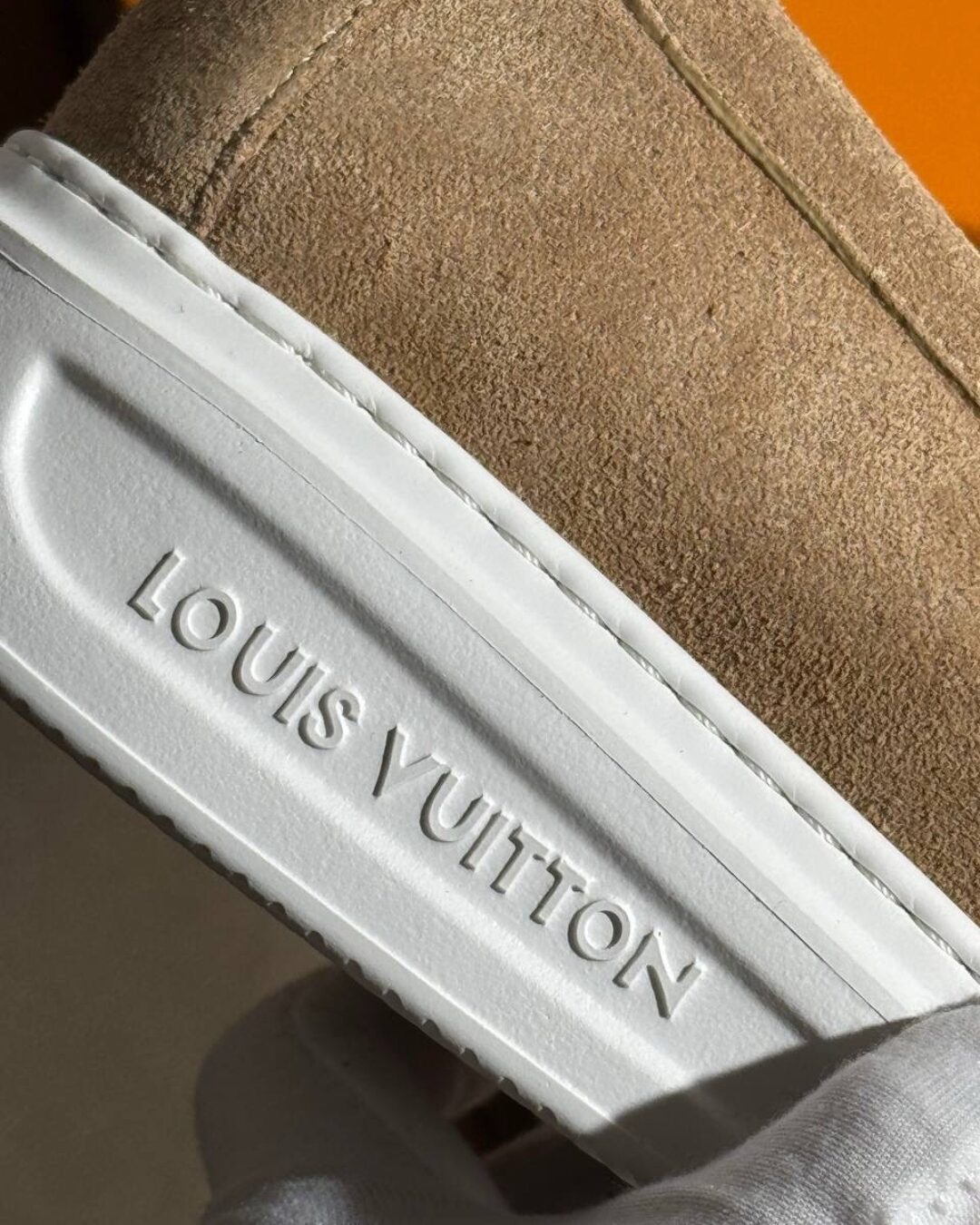 Лоферы Louis Vuitton Beige