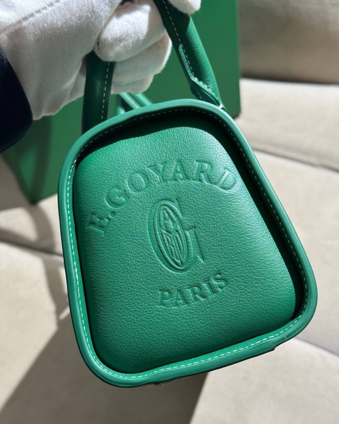 Сумка Goyard Bonbonnière Bag — фото 8