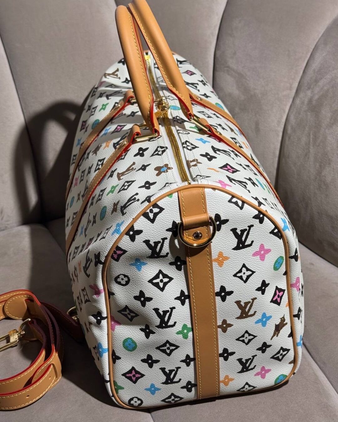 Дорожная сумка Louis Vuitton Keepall 45см — фото 7
