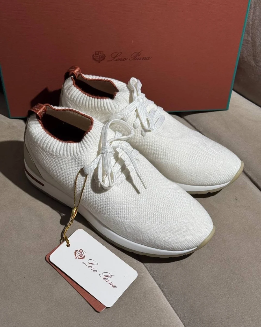 Кроссовки Loro Piana (White)