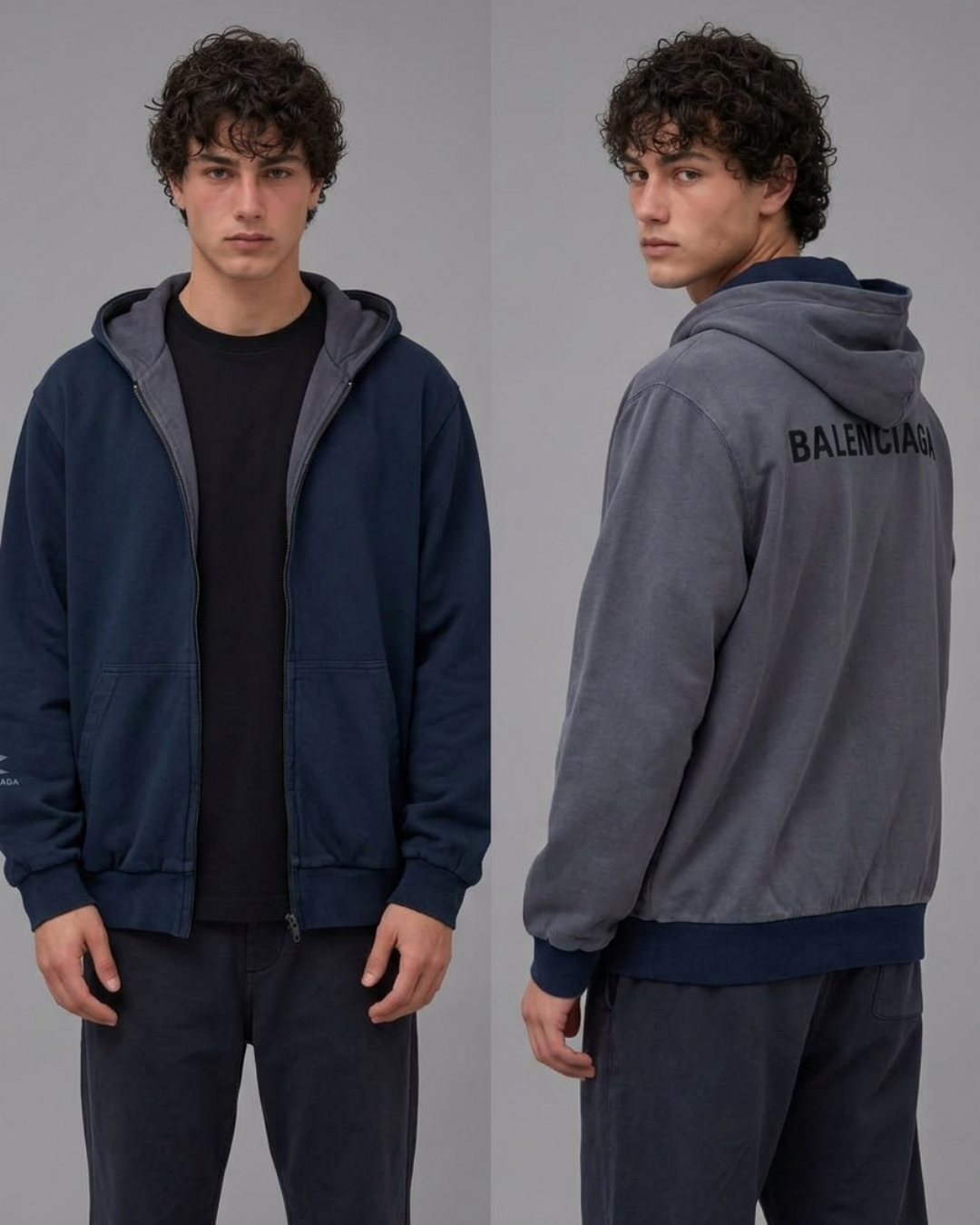 Zip-худи Balenciaga
